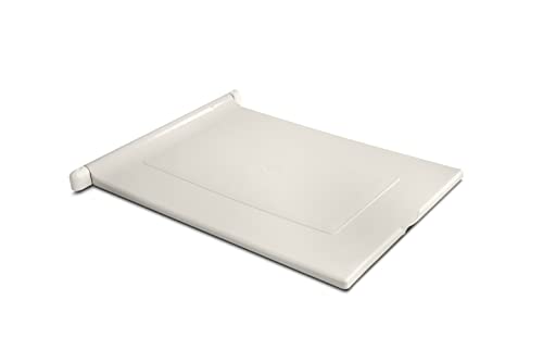 Omplast Inc 23-inches Pan Cover Deluxe (575x460 mm, Off White)