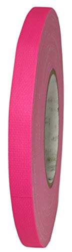 Image of GGR Supplies T.R.U. CDT-70F Superior Performance Fluorescent Duct Tape with A Natural Rubber /Synthetic Resin Adhesive. 60 Yards. (Fluorescent Pink, 1 /2 in.)