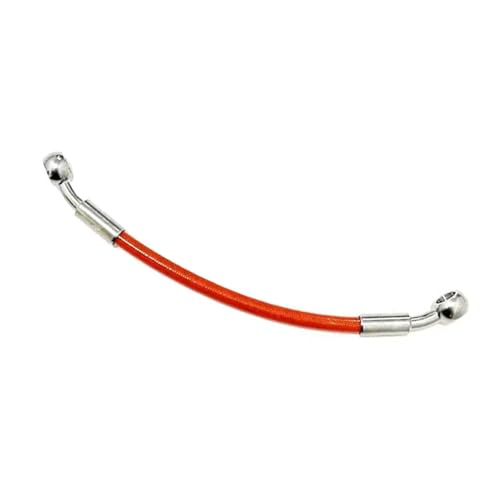 Durite de frein inox tressé moto avec double banjo M10 de 40cm haute performance