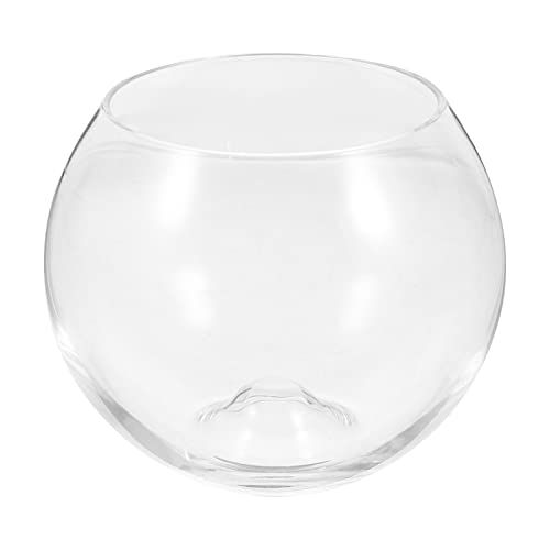 PACKOVE Cocktail Glass Sphere Shaped Drinking Coffee Drink Beverage Wine Juice Cup Clear Martini Glasses Barware for Bourbon Cocktails Mojito Tea