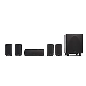 Definitive Technology ProCinema 6D – Compact 5.1 Channel Home Theater Speaker System (2019 Model) | 250-Watt Powered…