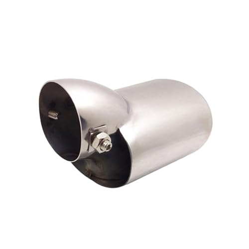 Tubo de escape universal de acero inoxidable para coche silenciador trasero de alta resistencia