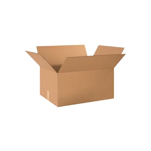 SEDLAV Regular Slotted Container 30 x 18 x 18 Inches Brown Single Wall Corrugated Cardboard Box Flat Packed Rectangular Carton for Packing Storage and Shipping (5)