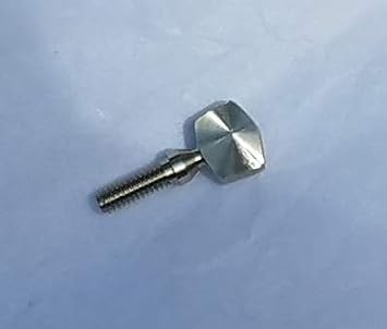 Sousaphone Mouthpipe Neck Tension Screw - Solid Nickel Silver