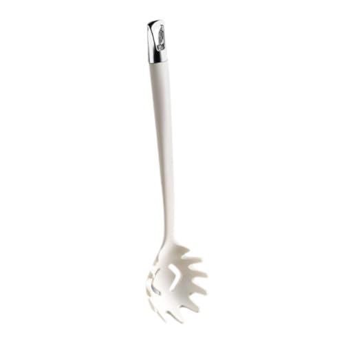 Mikinona Fourchette à Pâtes En Silicone Légère, Passoire à Nouilles Perforée, Ustensile Cuisine Résistant à La Chaleur, Adaptée Aux Amateurs Cuisine, Pratique Pour Spaghettis Et Pâtes