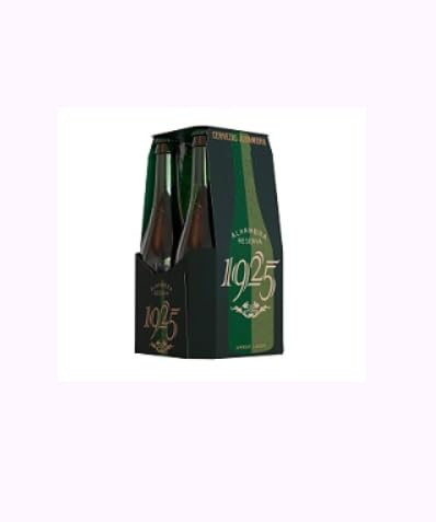 1925 Premium Bier, 4 Flaschen x 33cl, 2er Pack, Spanisches Craft Bier