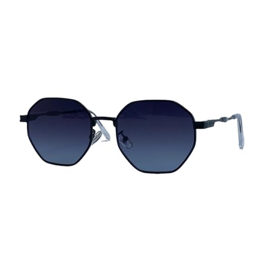 Lunettes de soleil vintage femme avec monture en métal fin durable