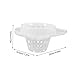Yardenfun Plastic Mop Bucket Squeezer Drainage Basket Multipurpose Cleaning Supplies Water Squeezing Basket for Replacement Bucket Handle