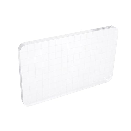 OSALADI Acrylic Stamping Block DIY Craft Tool for Scrapbook Journaling Supplies
