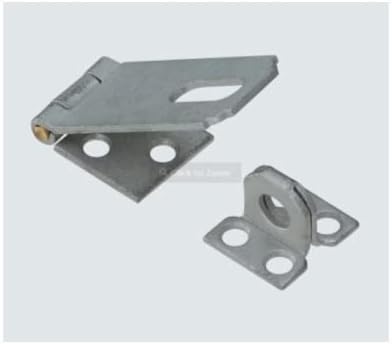 National Hardware N102-723 Safety Hasp, Galvanized, 2-1/2 In. - Quantity 5