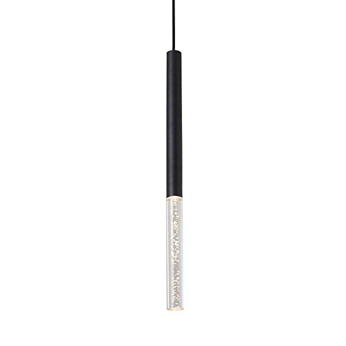 Luz de suspensión de aluminio con tubo cilíndrico para iluminación interior