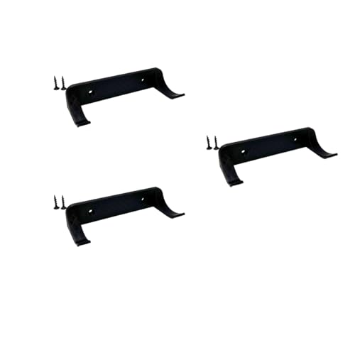 Image of Chatelet Vertical Collectible Car Wall Display Mount - 3 Pack Black - Compatible with Lego Technic Series Racecars - Low Profile, Space Saving, Vertical Display