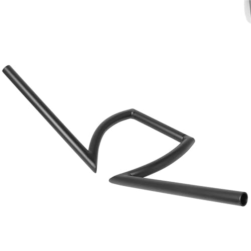 Guidon Drag Z Bar noir 22mm 25mm pour moto custom Harley Yamaha