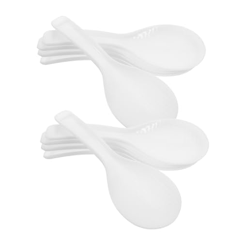 DOITOOL 10 Piezas Cucharas para Servir Arroz Antiadherentes Paletas de PP para Cocina Buffet y Catering Utensilios para y Servir Arroz