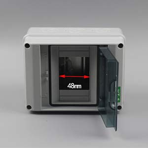 Awclub A2019052301 Plastic Transparent Cover Power Distribution Protection Box Ip65 Abs For Circuit Breaker Indoor thumb #3