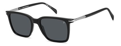 David Beckham DB 1130/S Black Dark Ruthenium/Grey 53/19/145 men Sunglasses