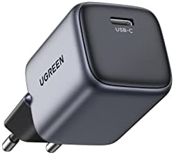 UGREEN Nexode 30W USB C Charger USB C Power Bank GaN II Tech Fast Charger Compatible with iPhone 14 Pro Max, 14, 13, 12, Samsung Galaxy S23 Ultra, S22, iPad, Tab A8, Pixel, HomePod (Black)