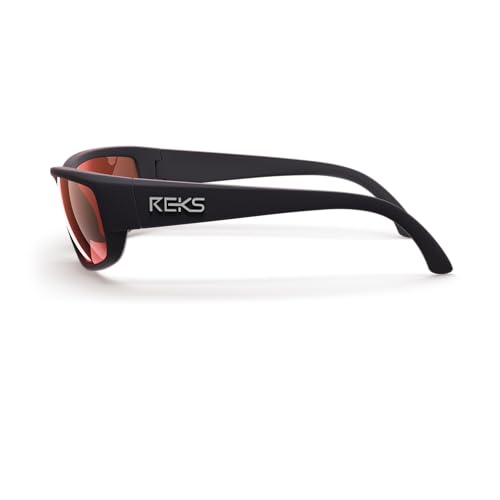REKS Polarized Cat-Eye Sunglasses - Unbreakable Frame With UV400 Protection - View #3