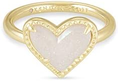 Kendra Scott Ari Heart Band Ring, Fashion Jewelry for Women
