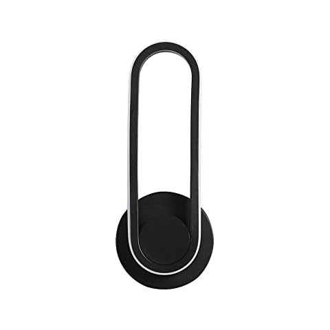 YKSJDFH Home Living Room Wall Lamp LED Wall Lamp Modern Minimalist Ring Bedside Lamp Indoor Free Rotation Ambient Light Wall Mounted Reading LED Light Cover