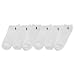 Polo Ralph Lauren Cushioned Cotton No Show Sock 6 Pack (827001) one size/White