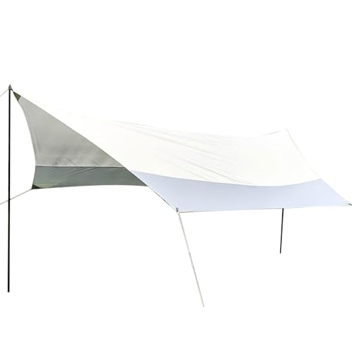 Auvent de plage grande taille 520x450cm bâche de protection UV pour le camping - 2