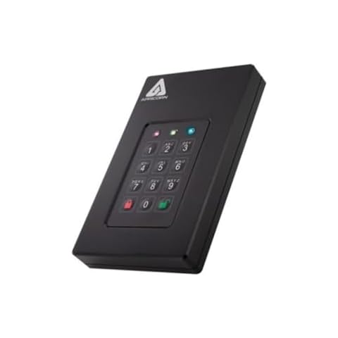 Apricorn 4TB Aegis Fortress L3- FIPS Level 3 Validated USB 3.0 Hardware Encrypted Portable Drive (AFL3-4TB) Cover
