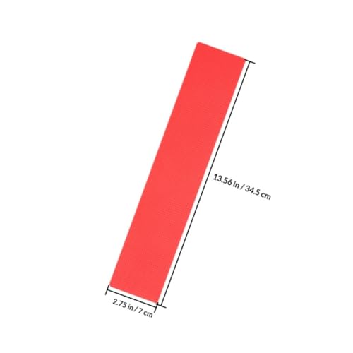 Marcadores de límite CHILDWEET de PVC rectangulares rojos para tenis y baloncesto 2