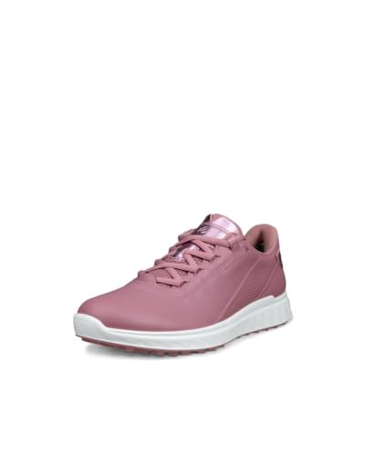 Zapatos de golf para mujer ECCO S-Casual, calzado premium de horma mediana y diseño exclusivo en blush