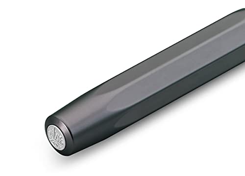 Image of Kaweco AL SPORT Fountain Pen Anthracite I Premium Fountain Pen for Ink Cartridges, 13 cm I Nib: M (Medium)