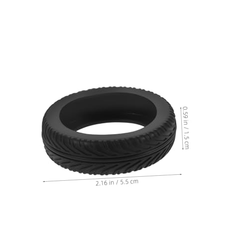 GALPADA 8pcs Luggage Wheel Protectors Silicone Noise Reduction Covers for Suitcase Wheels for Travel Accessories Stylish Scratch-resistant Design2