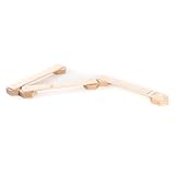 Wooden Toddler Balance Beam kids montessori stepping stones outdoor child activity gym toys balancing beams path for kid Furniture game HEXAGON (SET OF 9 Balance Beams, Natural Wood)