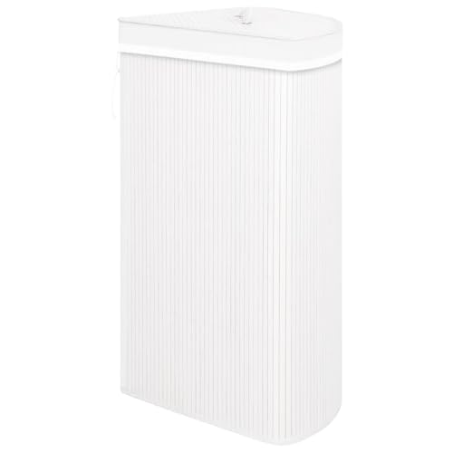Panier à linge d'angle pliable pour optimiser les petits espaces - 5