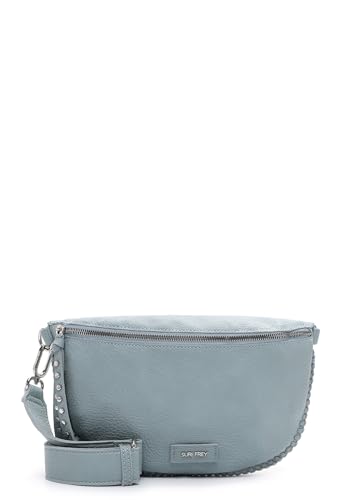 Sac à épaule bandoulière Franzy Suri Frey couleur Crystal Blue éclatante et fermeture zippée