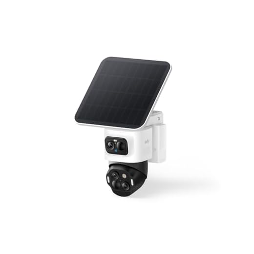 eufy Security eufyCam S4, Telecamera di Sicurezza FV Wireless da Esterno, Triplo Obiettivo Bullet-PTZ, 4K UHD, Panorama 360°, Zoom ×8, Visione Notturna a Colori, Compatibile HomeBase S380