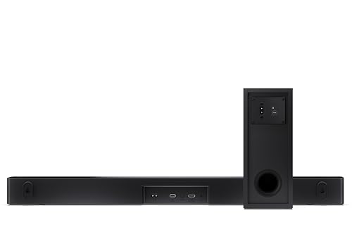 SHARP HT-SBW310 2.1 Soundbar, 330 W, Dolby Atmos, Kabelloser Subwoofer