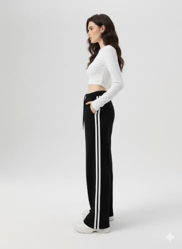 Image of FASHA Women's Joggers - High Waist Jogger Pants for Women - Gym Wear, Workout & Fitness Pants - Track Pants for Women - Stylish Casual Wear Joggers for Girls & Ladies-Pack of 1