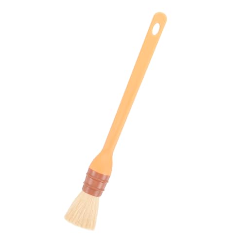 KOMBIUDA Fleece Basting Brush for Grilling and Baking Ergonomic Handle for Easy Use Utensil for BBQ Marinades and Sauces and Easy to Clean