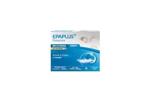 EPAPLUS Sleepcare Melatonina Direct Con Triptófano 60 Comprimidos Cover