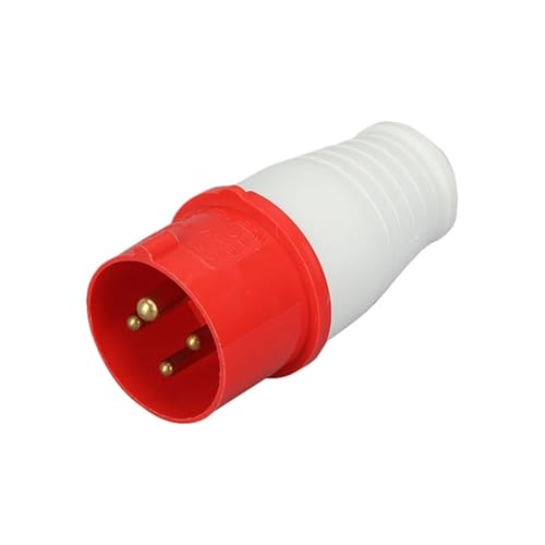 1PCS IP44 Waterproof Industrial Cable Connector - 16A 380V-415V Male Female Electrical Power Conditioning(314)