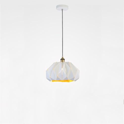 Lampe Suspendue E26 en fer noir 14,57 pouces, lustre minimaliste ZH1YFD