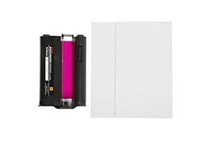 Kodak Dock Plus & Dock Photo Printer Cartridge PHC-120 - Cartridge Refill & Photo Sheets - 120 Pack,Black