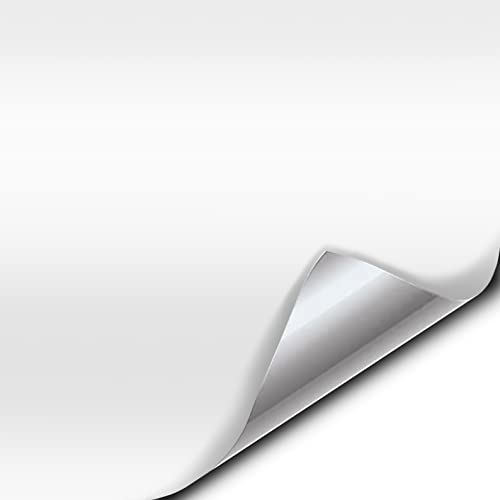 Image of Matte White Car Wrap Vinyl Roll with Air Release 3MIL-VViViD8 (100ft x 5ft (Bulk Wrap Kit))