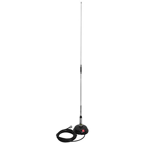 Image of Nagoya NMO-200A 38.5 inch Antenna NMO Mount Dual Band VHF, UHF (145 /440Mhz), Amateur Band Tuned Antenna (Requires NMO Mount)