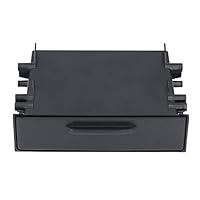 Autoradio Stereo Dash Trim Aufbewahrungsbox Schubladen-Kit für Aufbewahrungsboxen 1DIN Autoradio Aufbewahrungsbox ABS Schwarzer Innenorganisator