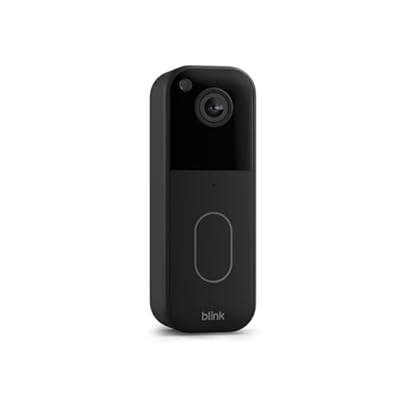 Nuevo videotimbre Blink adicional | Vídeo HD de cuerpo entero autonomía de dos años configuración sencilla IP-65 | Compatible con Alexa | Requiere un módulo de sincronización no incluido negro