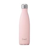 S'well 10017-A18-06465 Stainless Water Bottle, 17 oz, Pink Topaz