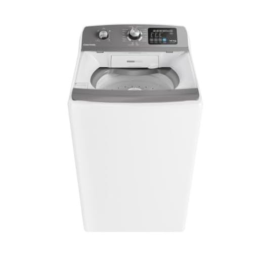 Colormaq LCA, Lavadora de Roupas, Tampa Superior, Branco, 750W, 64x59x103 cm, 14kg, Display Digital, Acabamento em Metal, 16 Programas de Lavagem, 34kg