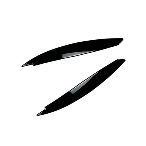 Sourcils de phares ABS pour BMW E81 E87 protection antibrouillard