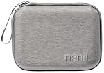 Nanit Voyages – Housse de transport pour coque dure de protection pour Nanit Pro Baby Monitor et Accessoire de voyage multi-postes, Gris